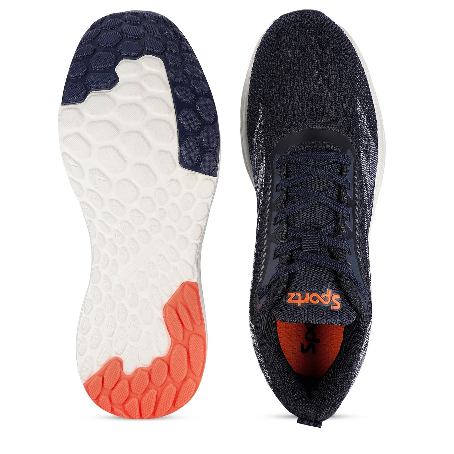 Men's Lace-up Sports Shoe - WS9110 Navy Blue