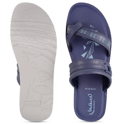 Walkaroo Womens Sandal - WL7473 Blue - Walkaroo Footwear