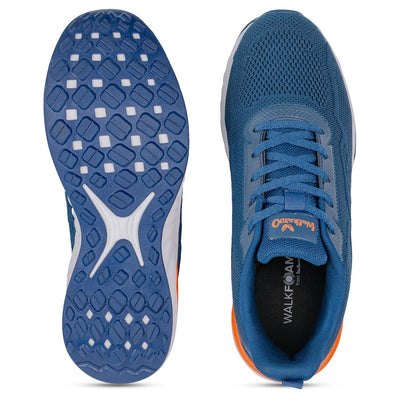 Walkaroo Running Shoes for Men - WS9088 Orange - Walkaroo Footwear