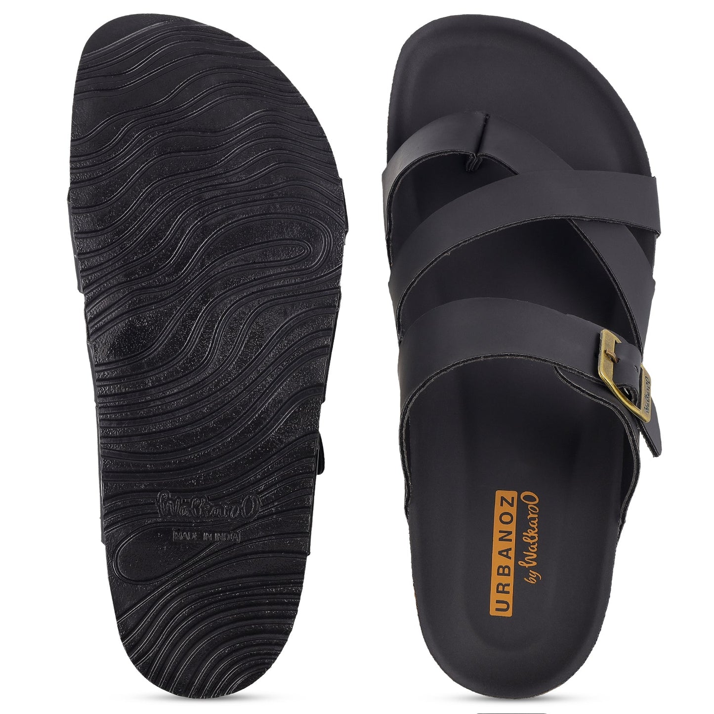 Men's Comfort Sandals - WGE53359 Black