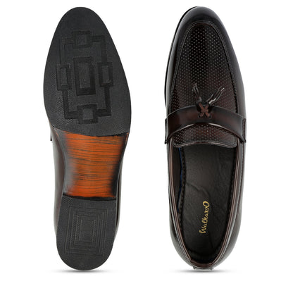 Men's Loafer Formal Shoes - WC97081 Brown