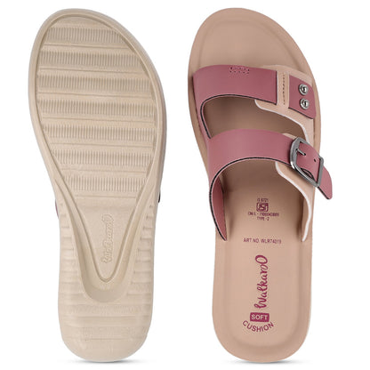 Women's Daily Wear Sandal  - WLR74019 Dusty Rose