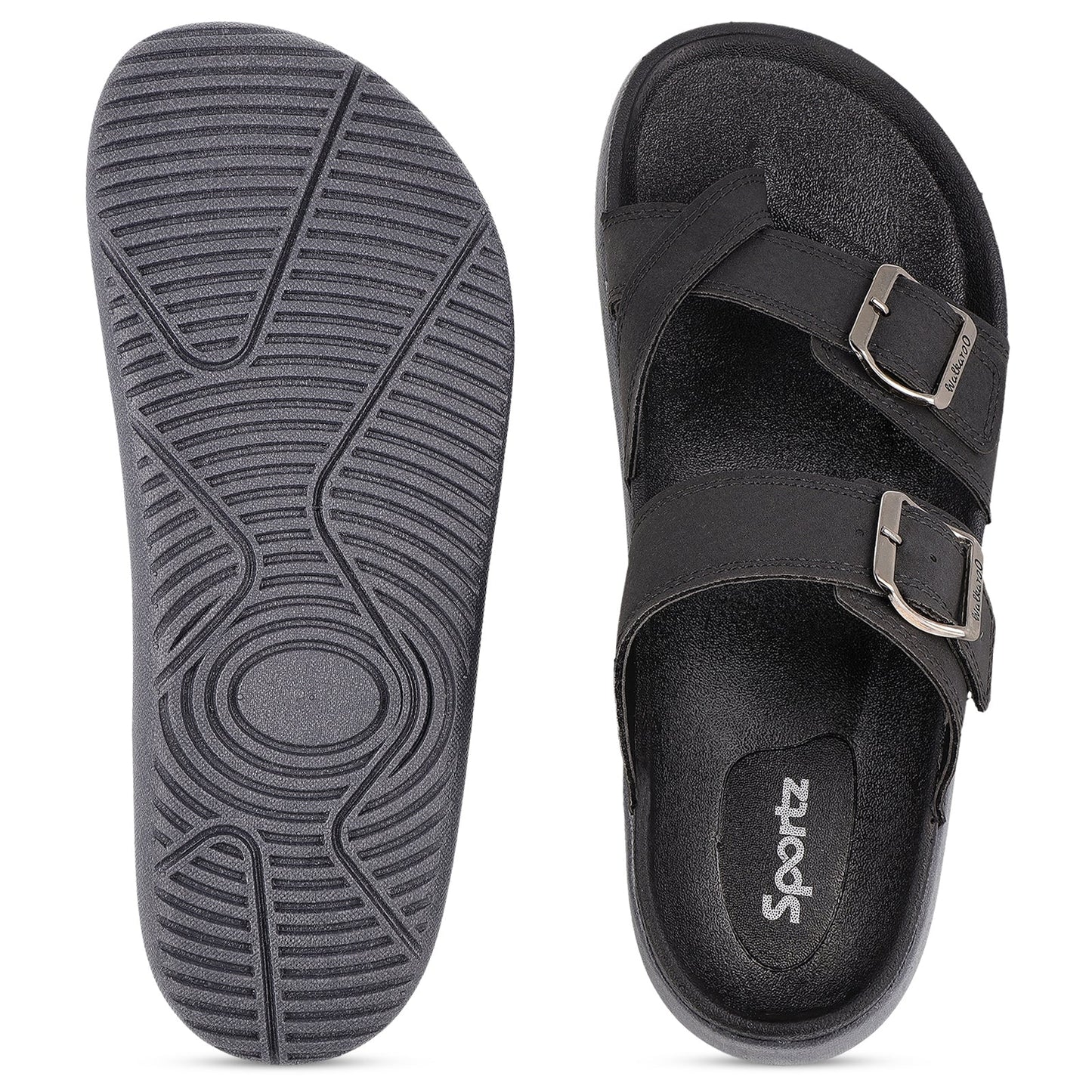 Men's Daily Wear Comfort Sandals - WC4483 Black