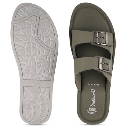 Women's Daily Wear Sandals  - WL7554 Olive