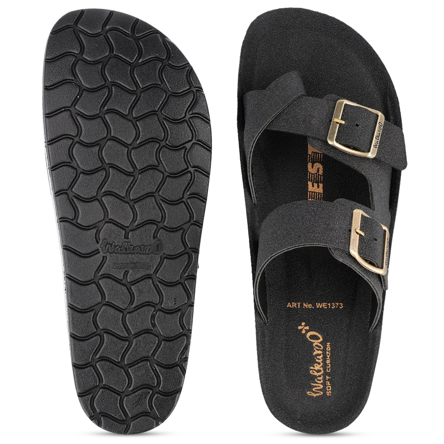 Men's Daily Wear Comfort Sandals - WE1373 Black