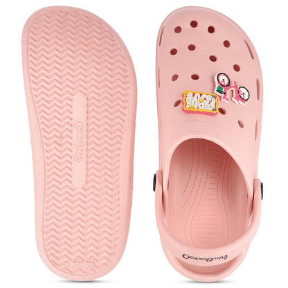 Women's Clogs - WC8983 Peach