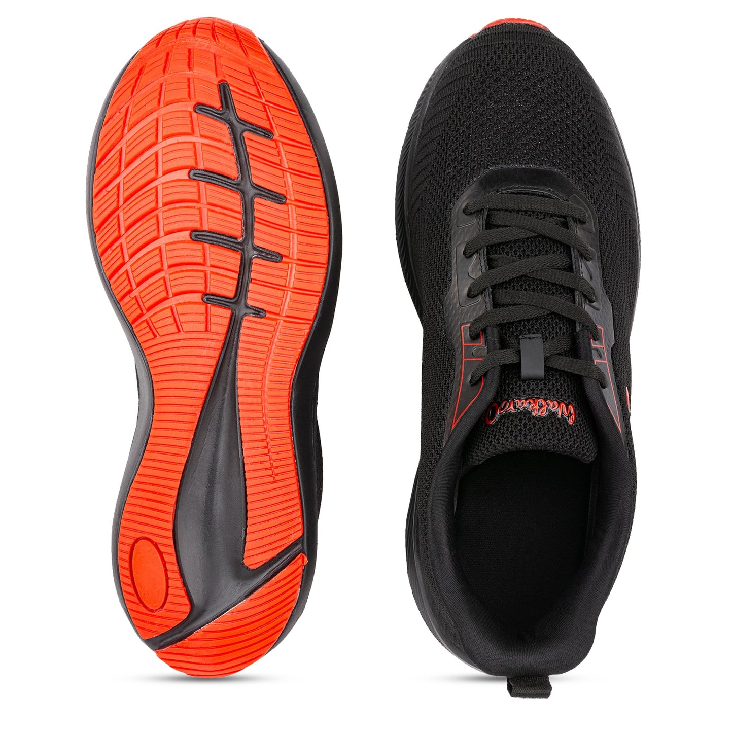 Men's Lace-up Sports Shoes - WS9090 Black