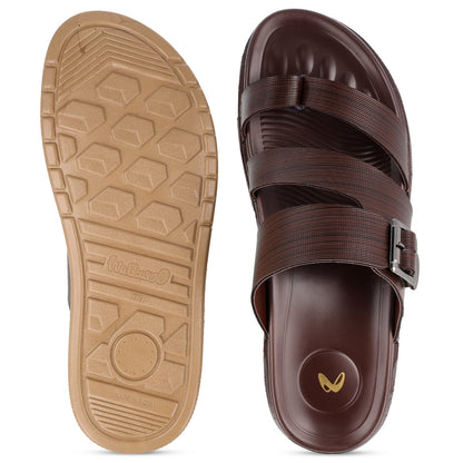 Men's Daily Wear Comfort Sandals - WGP53209 Brown