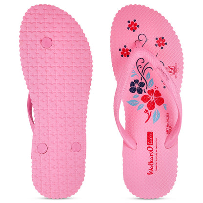Women's Care Plus Slippers  - HL251 Pink