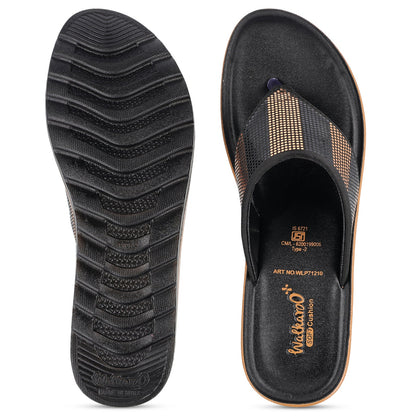 Women's Daily Wear Sandals - WLP71210 Black