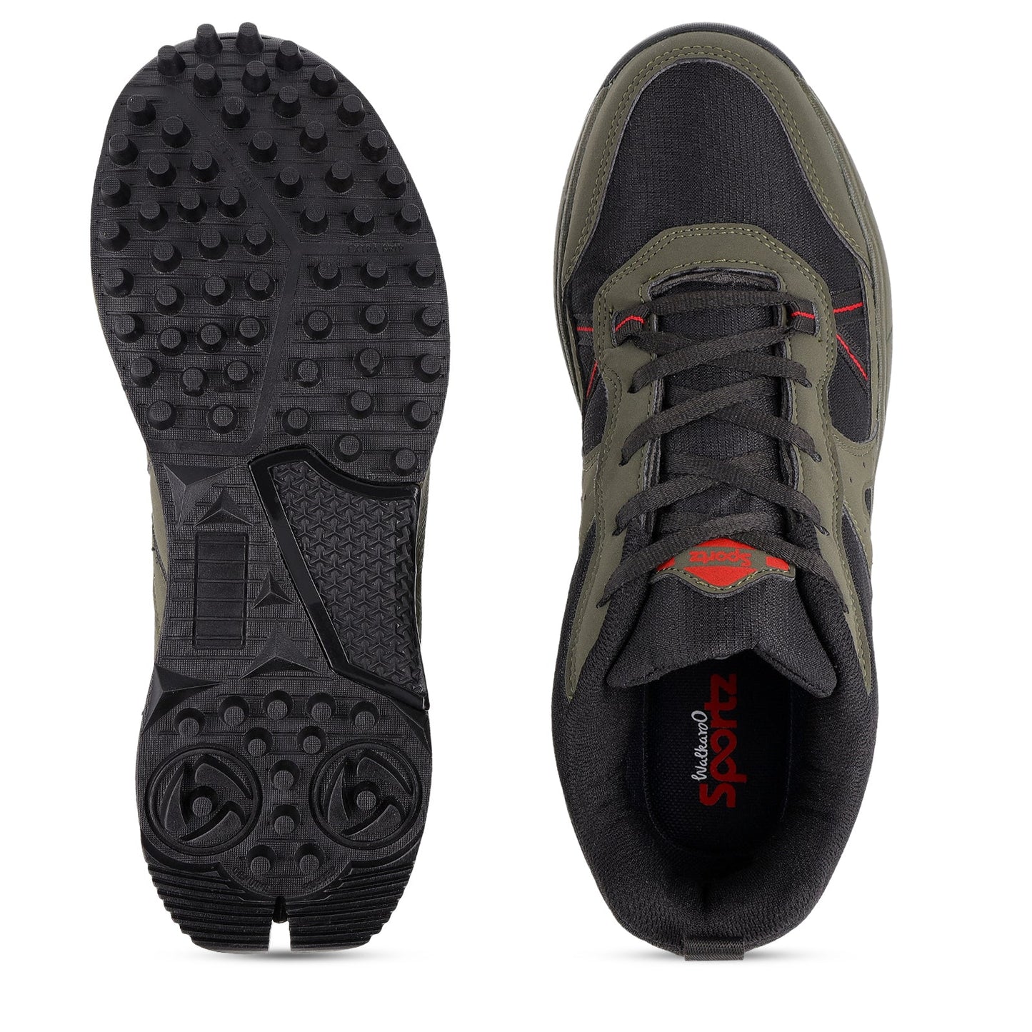 Men's Trekking Shoe - SGE21001 Olive Black