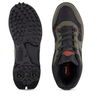 Men's Trekking Shoe - SGE21001 Olive Black