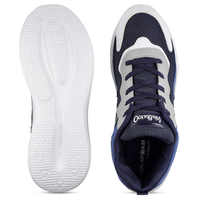 Men's Lace-up Sports Shoes - WS3114 Navy Blue