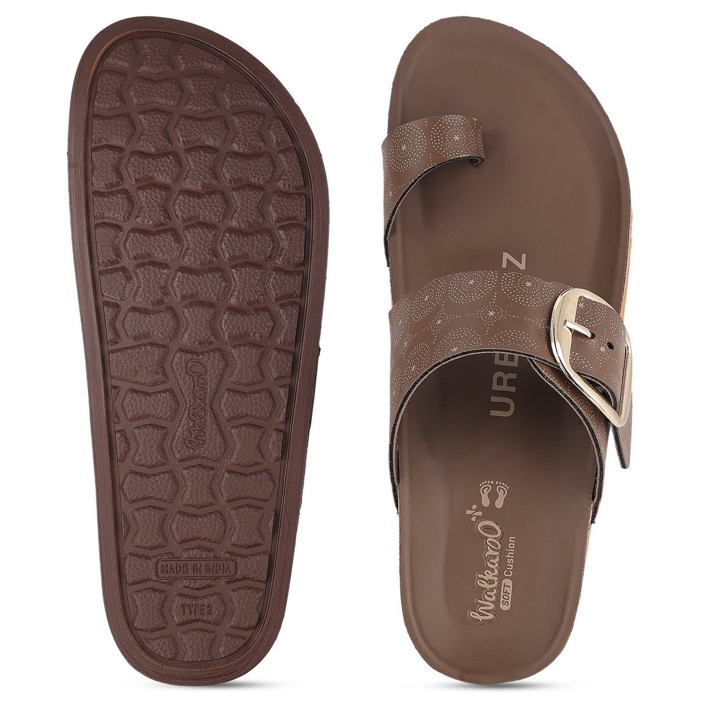 Women's Comfort Sandals - WLP74516 Espresso