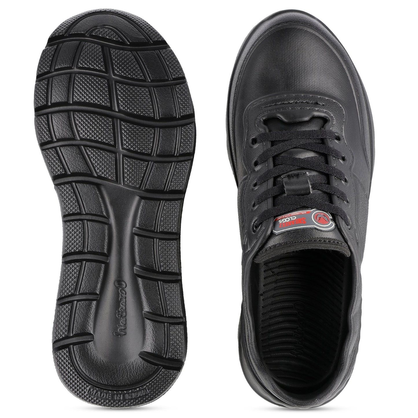 SNEAKEEZ Men's Rain Shoes - WC8806 Black