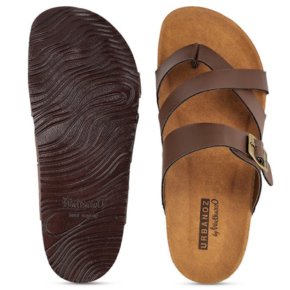 Men's Comfort Sandals - WGE53359 Brown