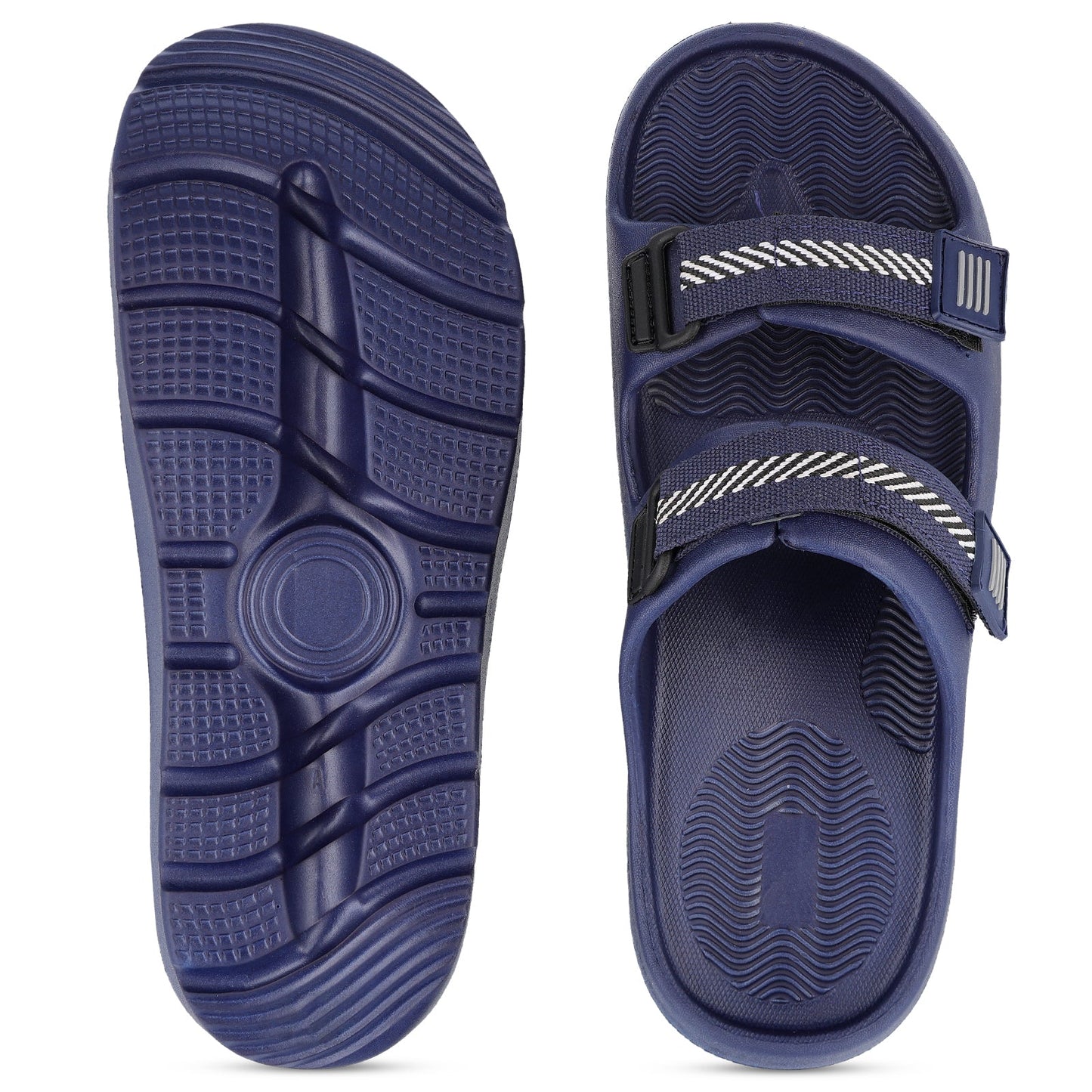 Men's Daily Wear Sandal- WC8798 Navy Blue