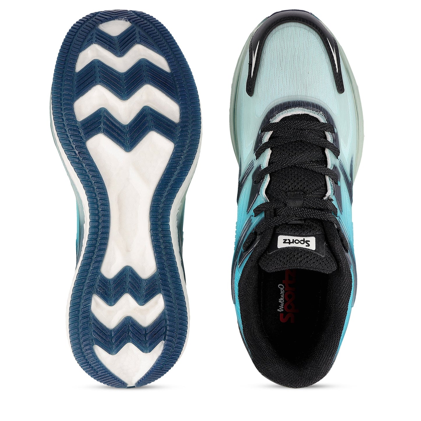 Men's Lace-up Sports Shoes - WS9155 Teal Green