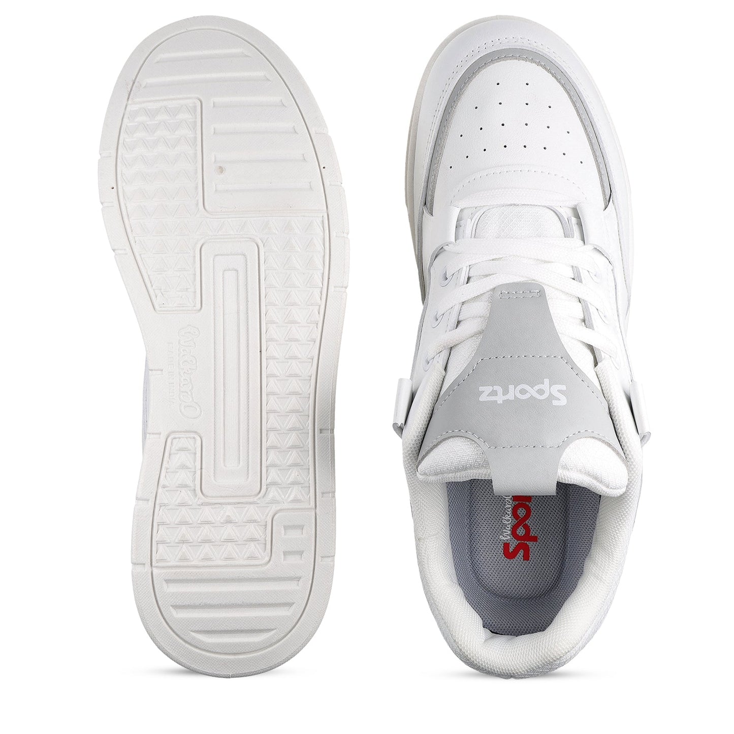 Men's Sports Sneakers - SGE24006 White