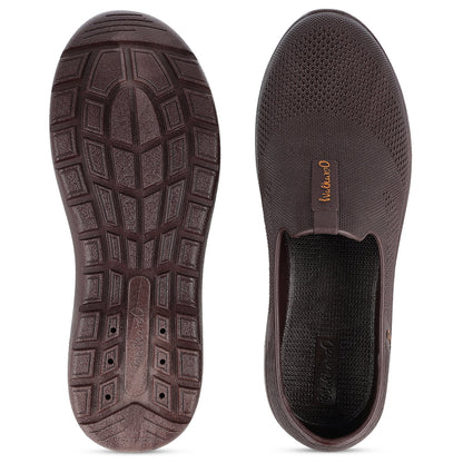 Men's Slip-On Rain Shoes - WC4713 Brown