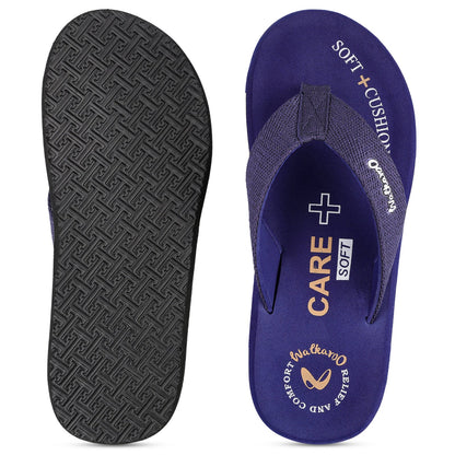 Men's Care Plus Flip-Flop  - WH3816 Navy Blue