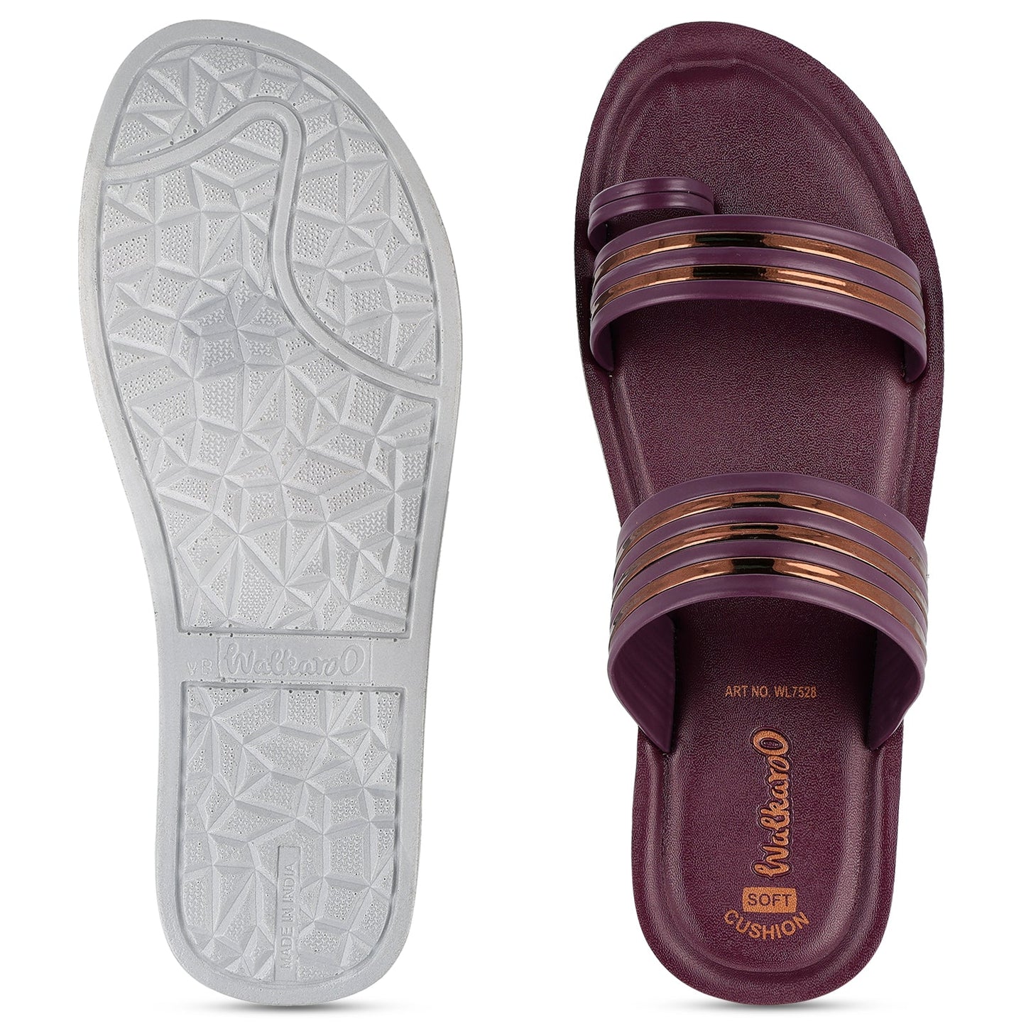 Women's Daily Wear Sandals  - WL7528 Dark Grape