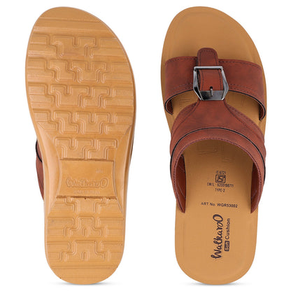 Men's Daily Wear Sandals - WGR53002 Barn Red