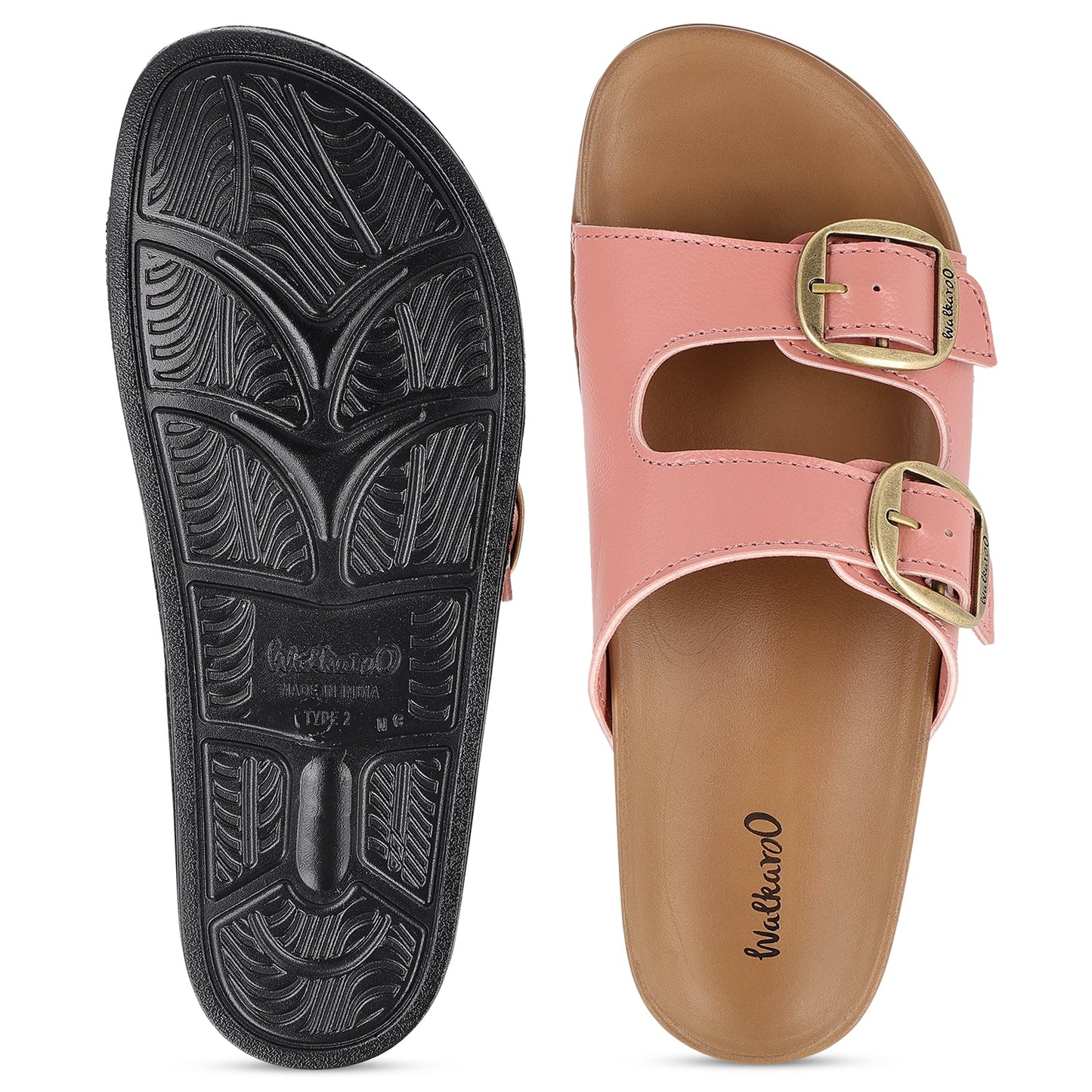 Women's Daily Wear Comfort Sandals - WE2500 Peach