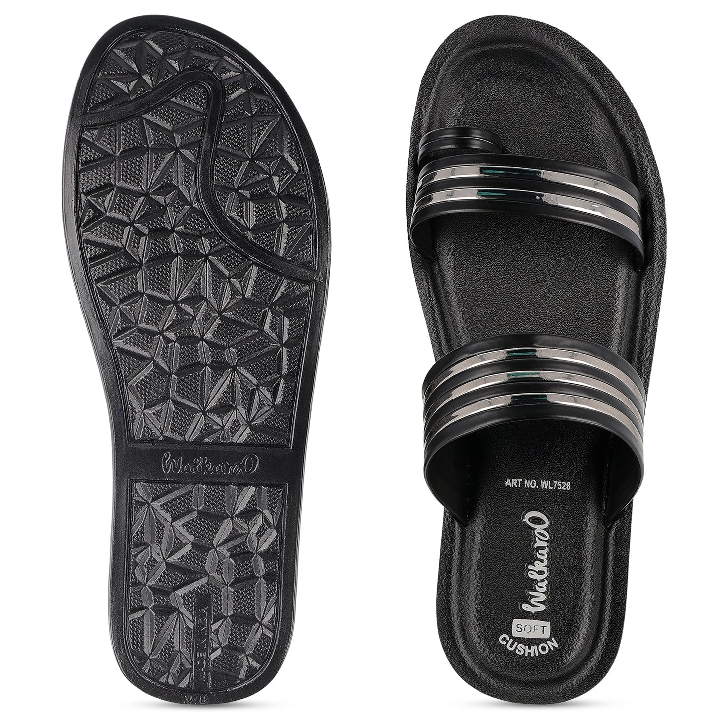 Women's Daily Wear Sandals  - WL7528 Black