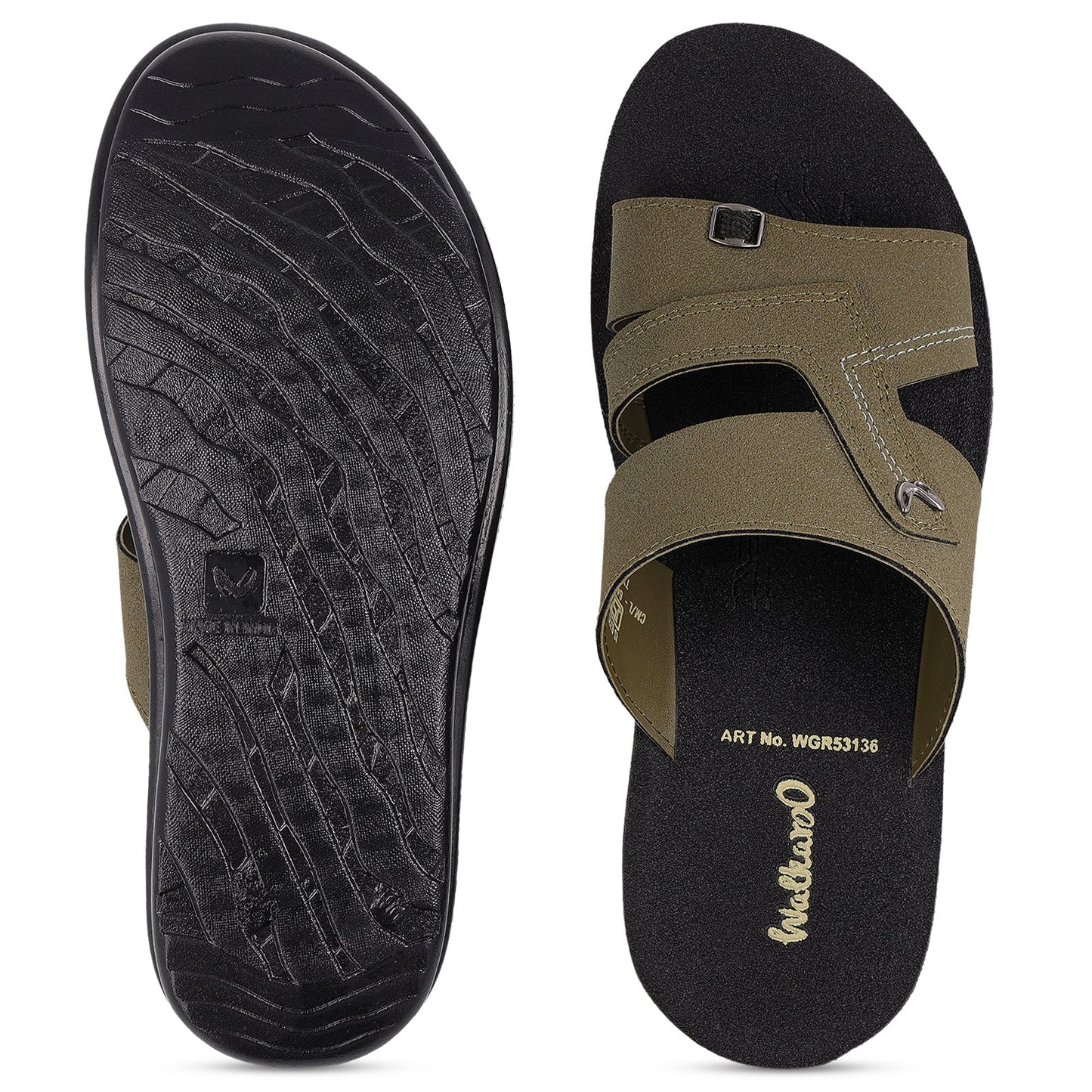 Men's Daily Wear Sandals - WGR53136 Olive