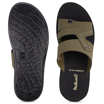 Men's Daily Wear Sandals - WGR53136 Olive
