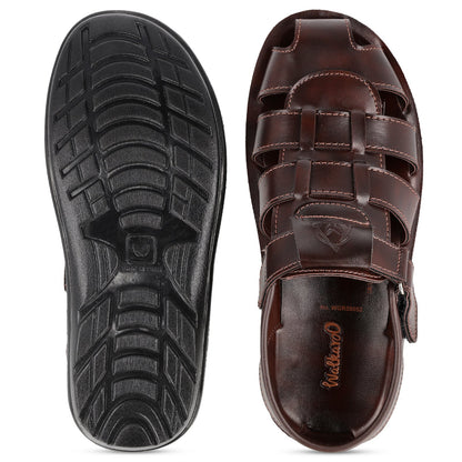 Men's Fisherman Sandals - WGR58052 Brown