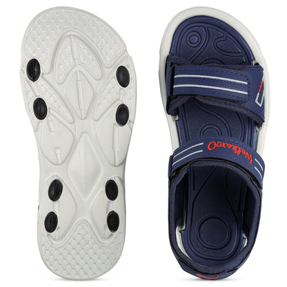 Boys Sports Sandals  - WC4413 Navy Blue Red