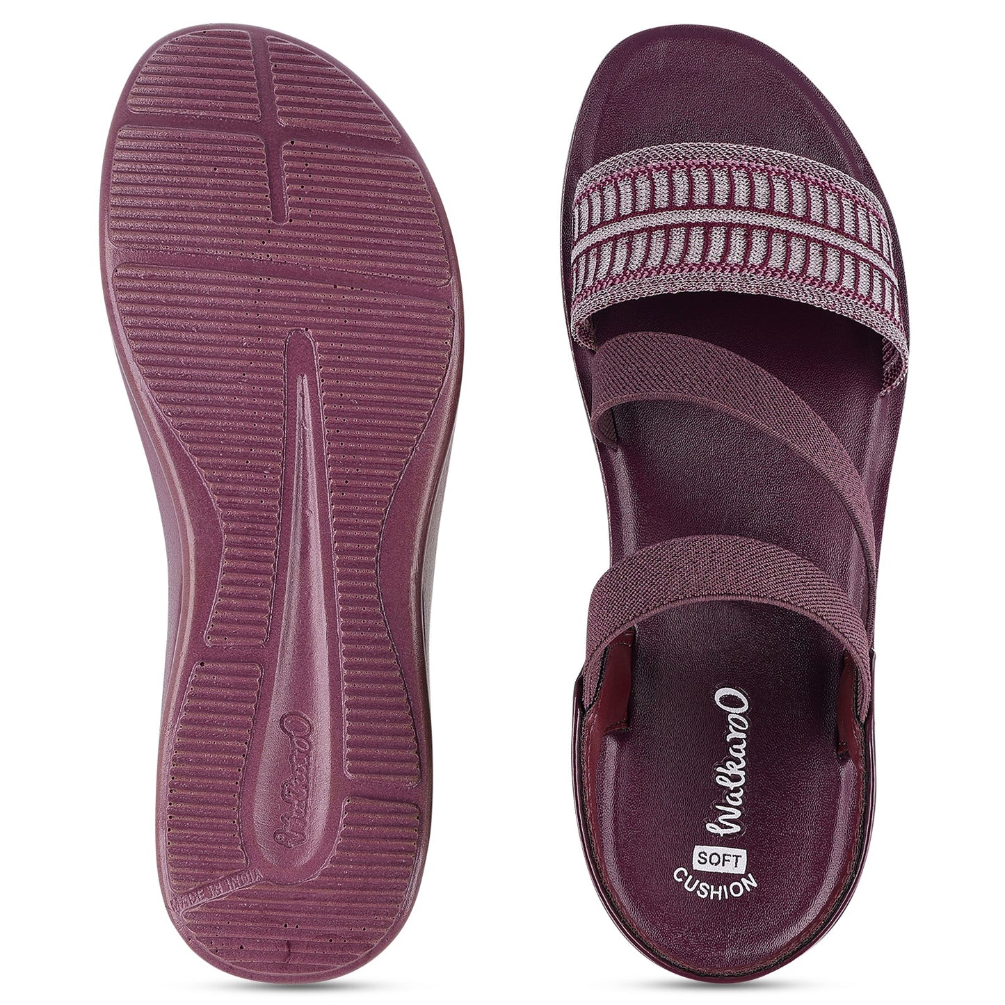 Women's Daily Wear Sandal  - WL7883 Dark Grape