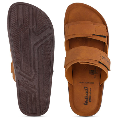 Men's Daily Wear Sandals - WGR53050 Tan