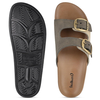 Women's Daily Wear Comfort Sandals - WE2500 Olive
