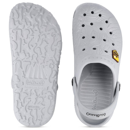 Men's Clogs  - WC8801 Light Grey