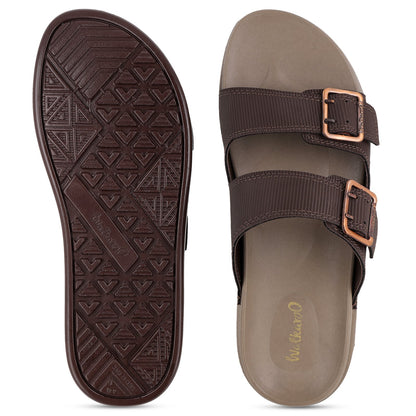 Men's Daily Wear Comfort Sandals - WE1337 Dark Brown