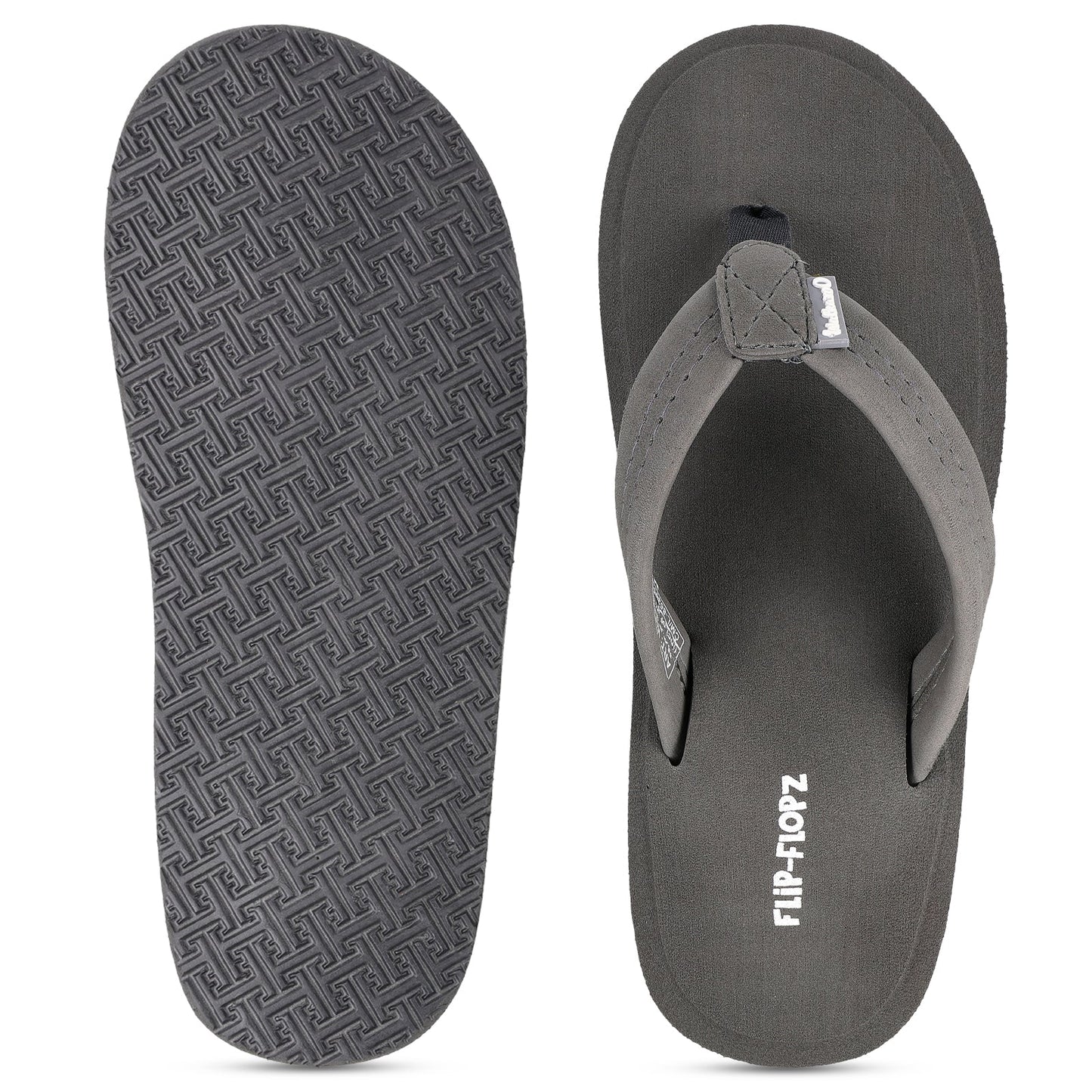 Men's Flip-Flop Slippers - WC6629 Grey
