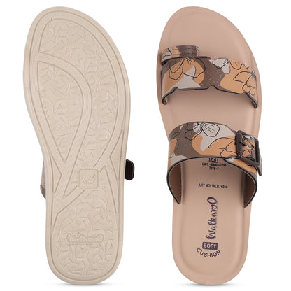 Women's Daily Wear Sandals - WLR74056 Espresso