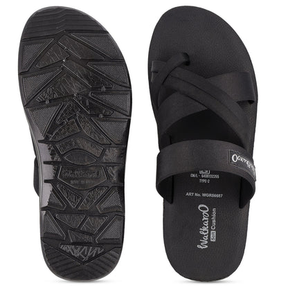 Men's Daily Wear Sandals - WGR56687 Black