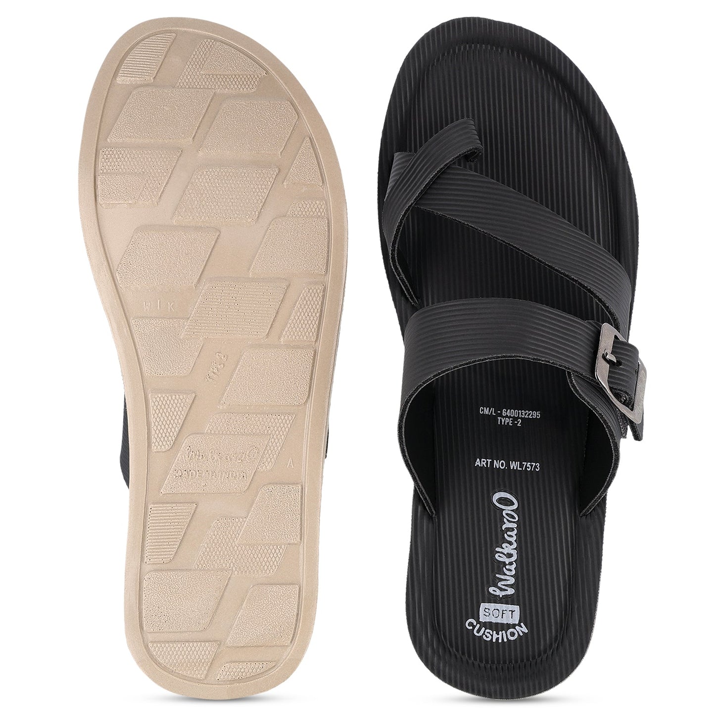 Women's Daily Wear Sandals  - WL7573 Black