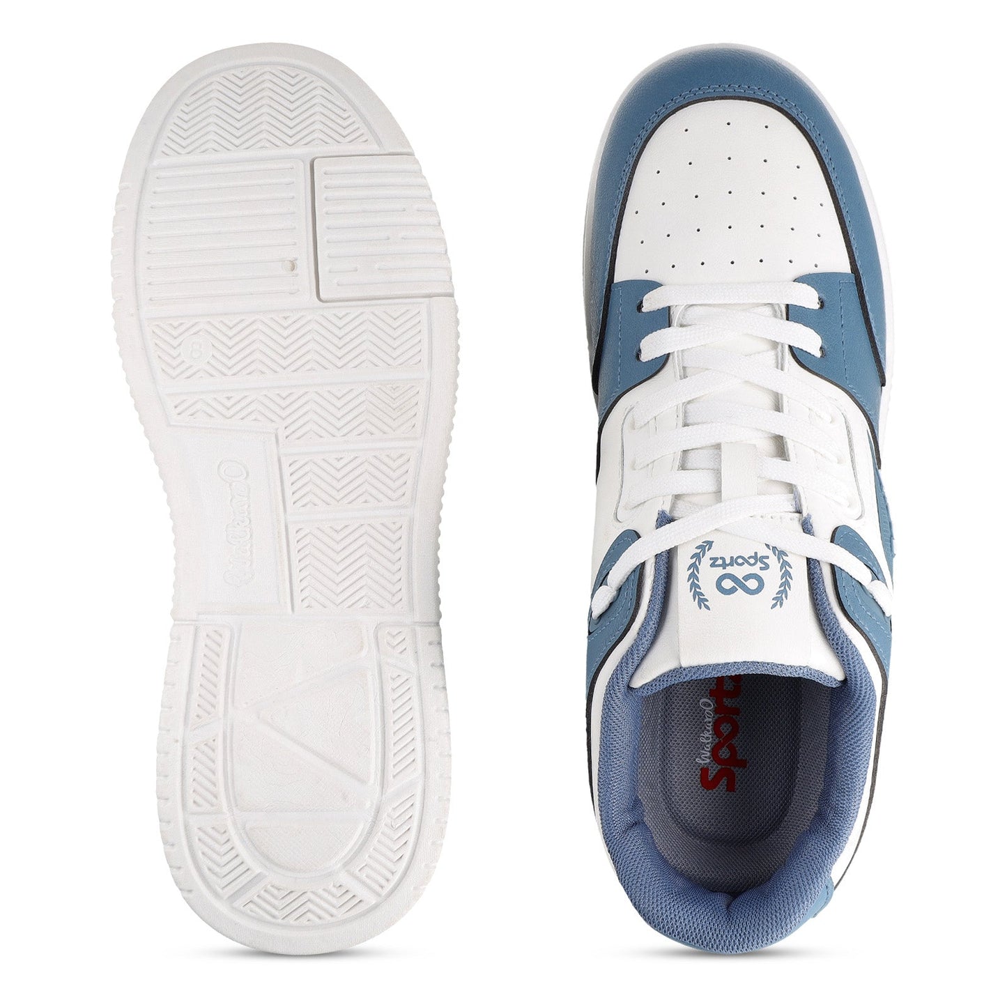 Men's Sports Sneakers - SGE24001 White Blue