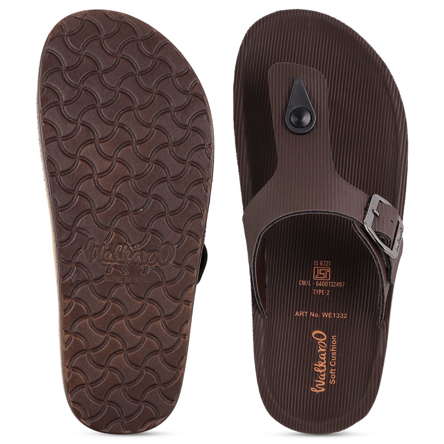 Men's Daily Wear Sandals - WE1332 Linx Brown