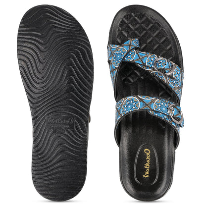 Women's Daily Wear Comfort Sandals - WE2501 Black