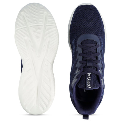 Men's Lace-up Sports Shoes - WS9554 Navy Blue