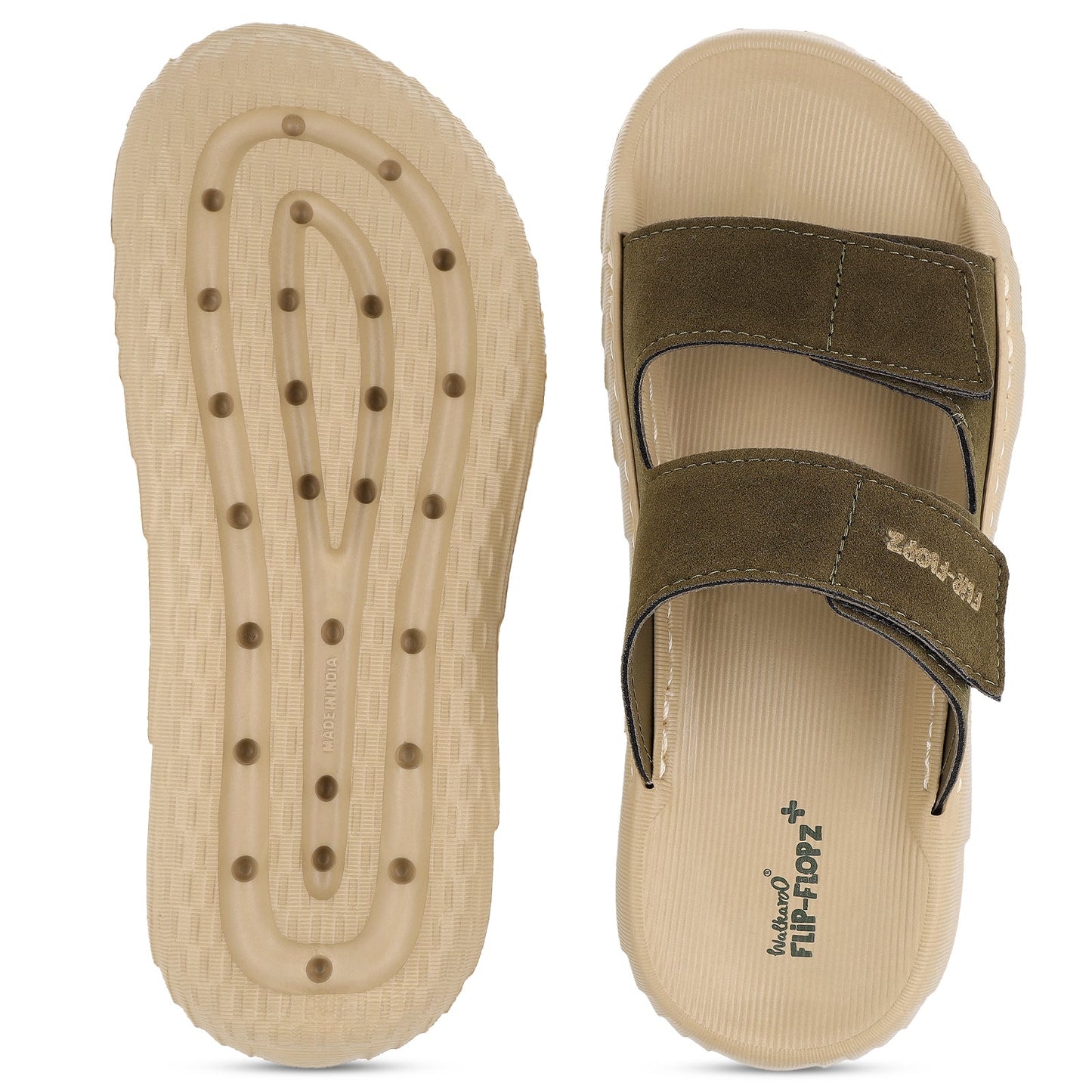 Men's Daily Wear Sandals - WE8821 Khaki Olive