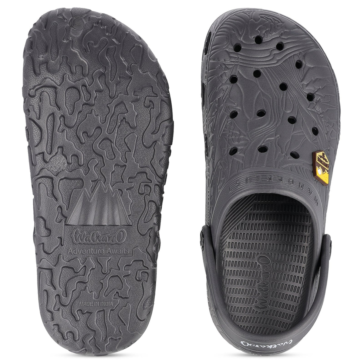 Men's Clogs  - WC8801 Dark Grey
