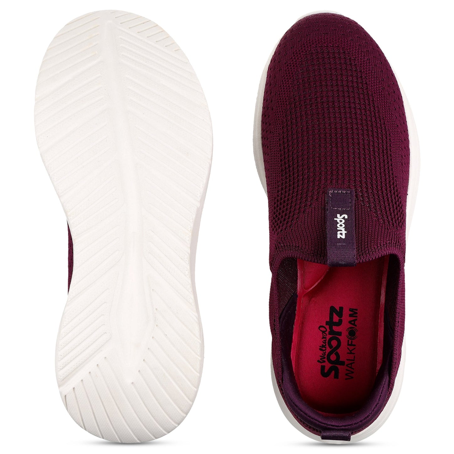 Women's Slip-on Walking Shoe - WS9925 Purple