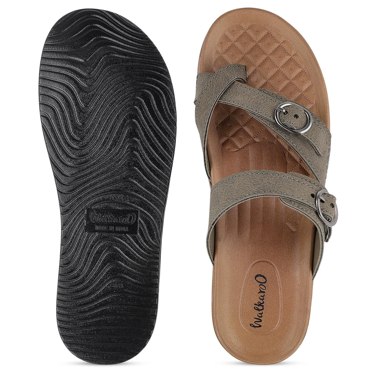 Women's Daily Wear Comfort Sandals - WE2501 OLIVE